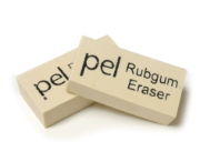 Incorrectly branded foam erasers