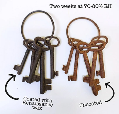 Coating metal objects