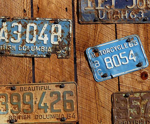 rusting metal collection